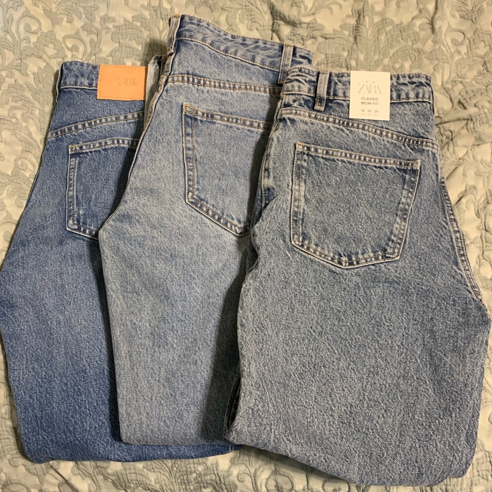 ZARA Jean bundle - set of 3 pairs (size 6)